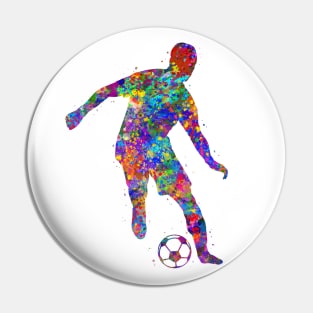 Soccer player Pin