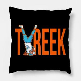 Tyreek Hill 10 - celebration Pillow