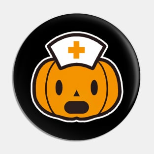 Halloween Nurse Jack-o'-Lantern Pumpkin Health Kawaii Cute Pin