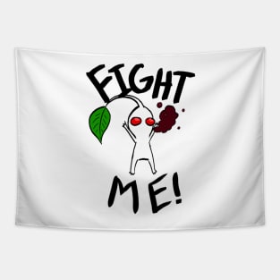 Fight Me! (White Pikmin) Tapestry