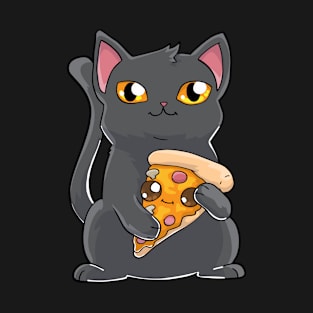 Cat Pizza T-Shirt