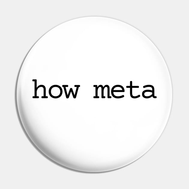 how meta Pin by FrenArt