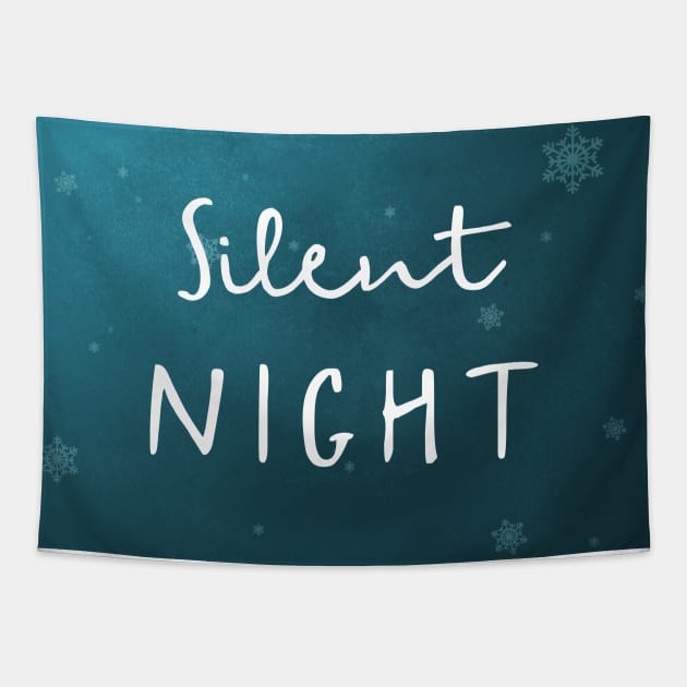 Silent Night Tapestry by chrissyloo