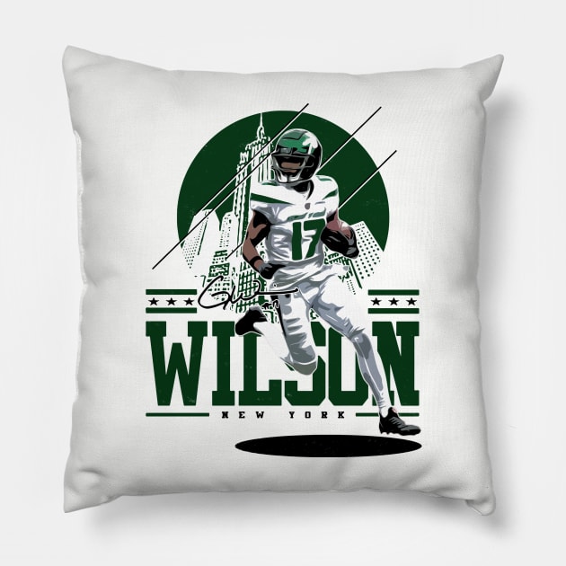 Garrett Wilson Pillow by Off the Dome