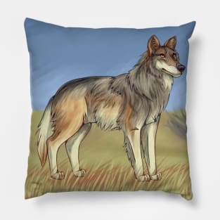 Mexican Wolf Pillow