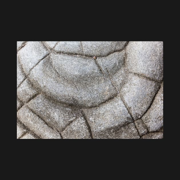 Circular Rock Formation by textural