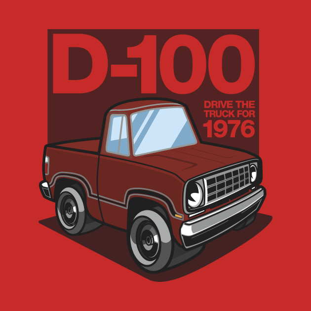 D100 - 1976 (Russet) by jepegdesign