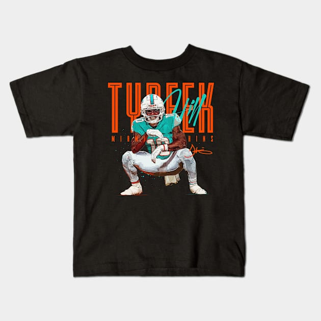 Tyreek Hill - Tyreek Hill Miami Dolphins - Kids T-Shirt