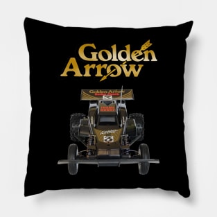 Golden Arrow Frame Buggy Pillow