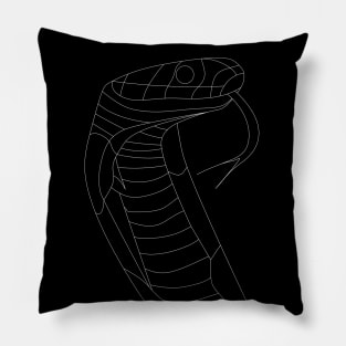 Serpent Snake anaconda ecopop Pillow