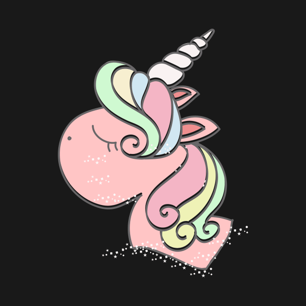 Pastel Unicorn by LucyMacDesigns