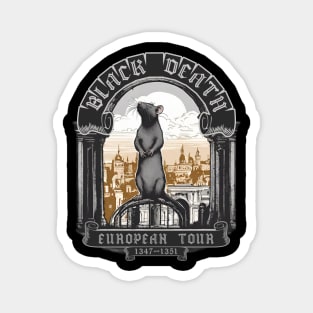 Black Death The European Tour 1347-1351 Magnet