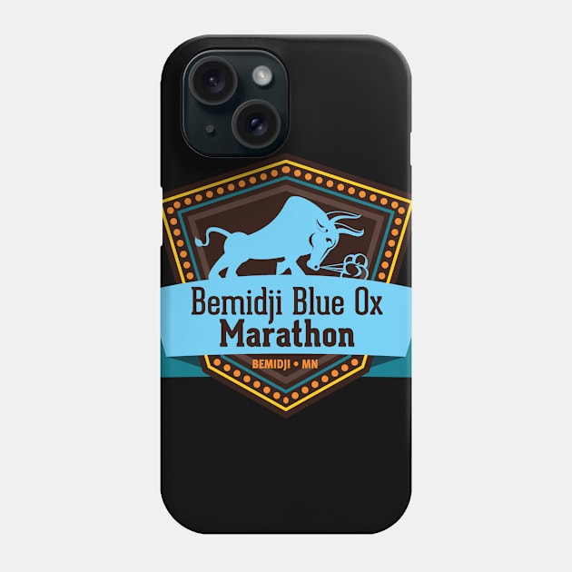 Bemidji Blue Ox Marathon Phone Case by Blue Ox Marathon