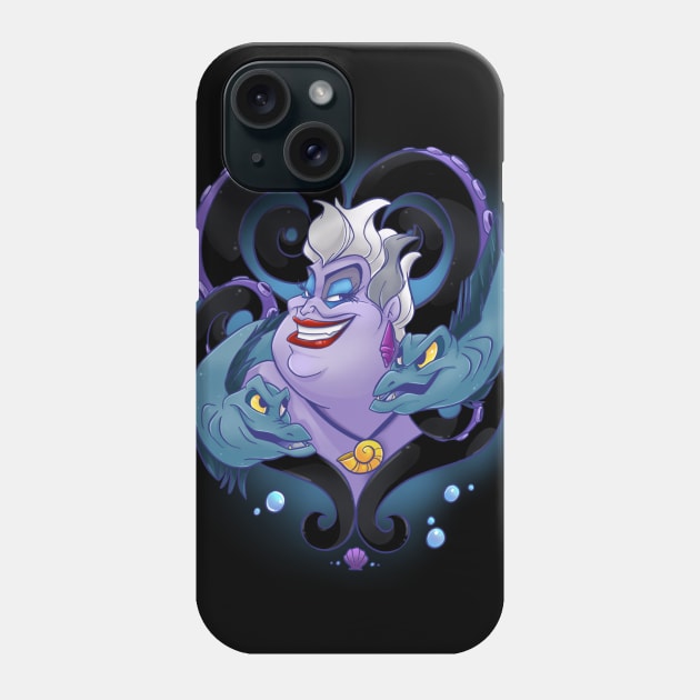 Unfortunate Souls Phone Case by Jiinnxxy