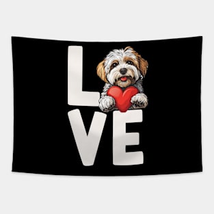 Shih Tzu Love Tapestry