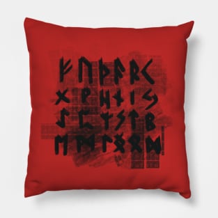 Elder futhark Pillow