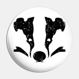 Badgers Crossing (Black) Pin
