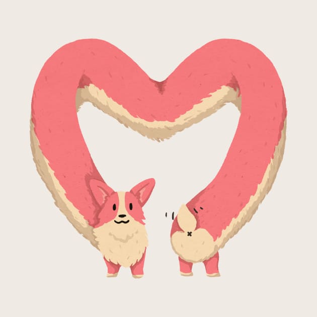 Corgi Heart by CorinnaSchlachter