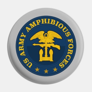 US Army Amphibious Forces Patch Pin