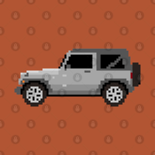 Jeep Wrangler Pixelart by retsbor10@comcast.net