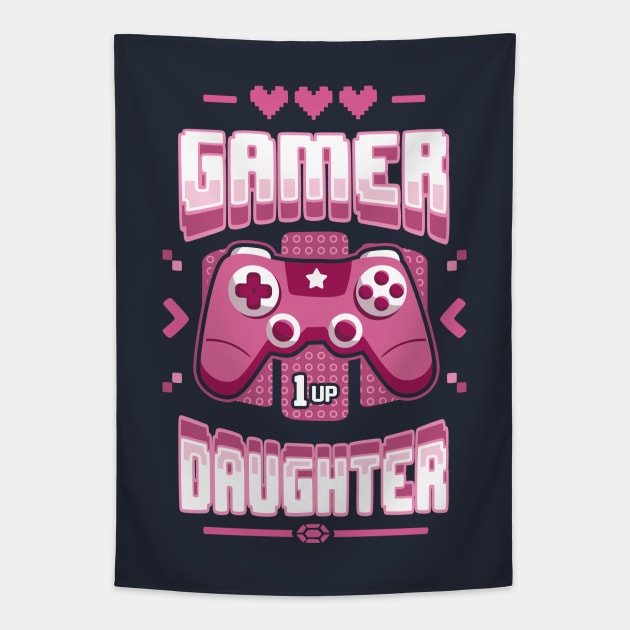 Gamer Daughter Tapestry by Olipop