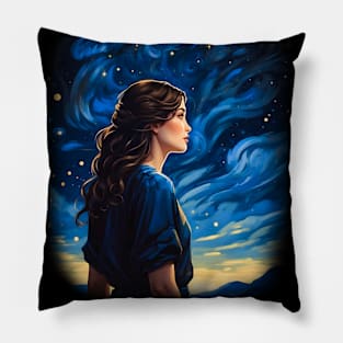 Starlight Seeker: Underneath the Milky Way! Pillow