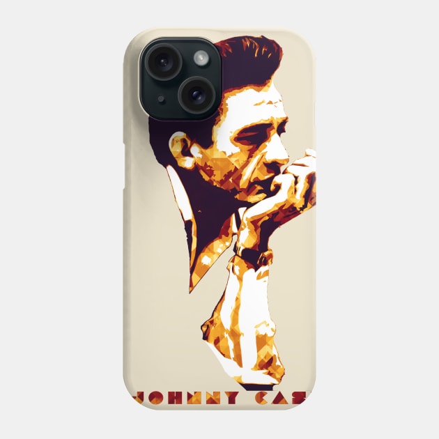 Johnny Cash - Popart Phone Case by TheMarineBiologist