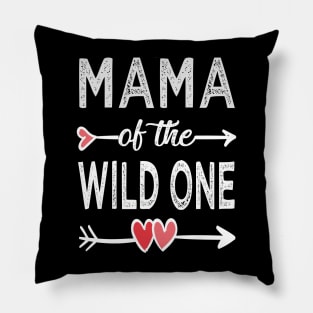 mama of the wild one mama Pillow