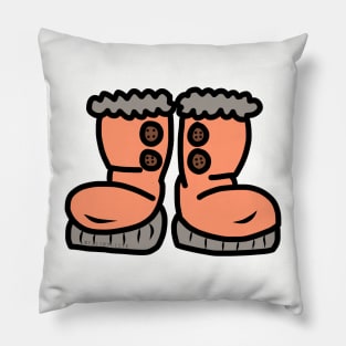 Cute Boots Pillow