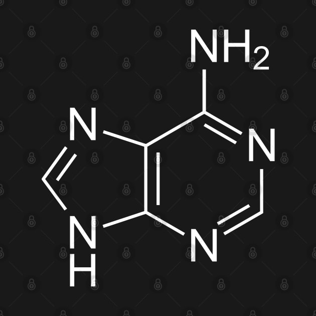 Adenine C5H5N5 by Zeeph