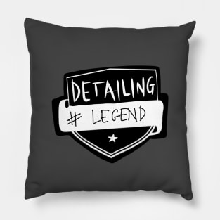 Auto Detailing Car Detailer Pillow