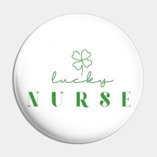 Lucky Nurse Irish Nurse Pin