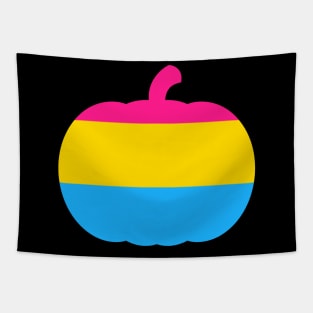 Halloween Pumpkin LGBT Flag Pansexual Tapestry