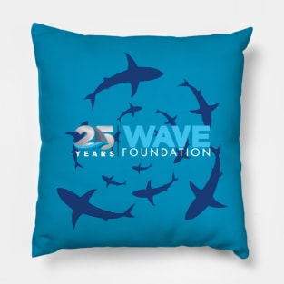 WAVE Foundation 25th Anniversary with Sharks Pillow