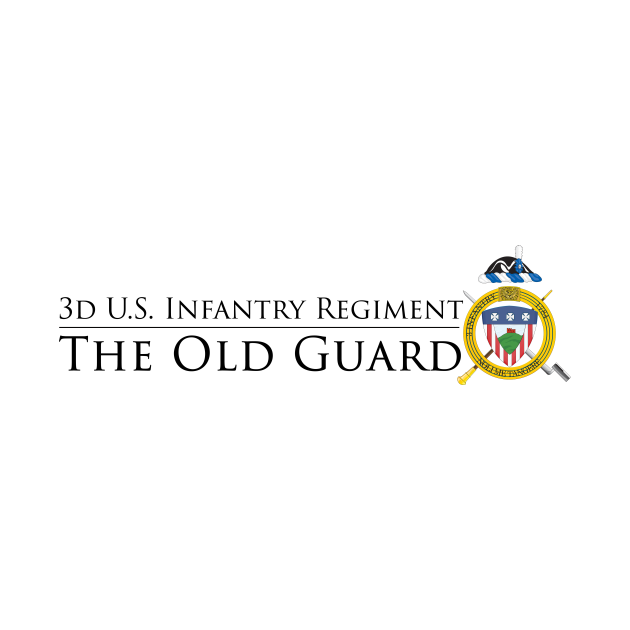 The Old Guard - black lettering - The Old Guard - T-Shirt | TeePublic