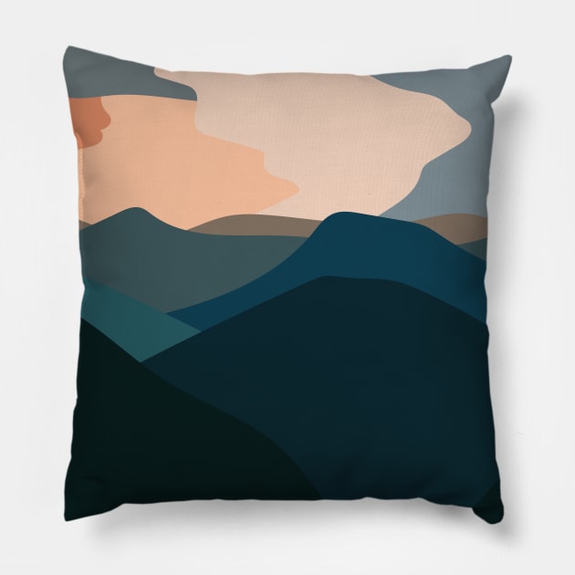 Into the Night Pillow by nelloryn