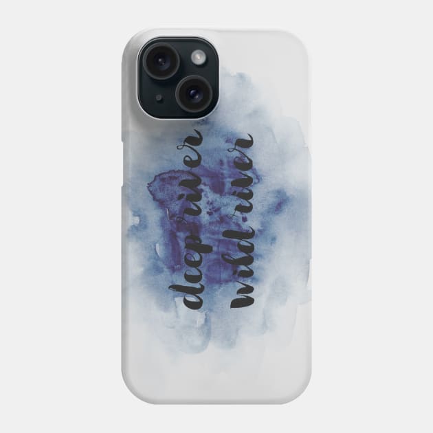 Deep River Wild River Phone Case by MarinaDemidova