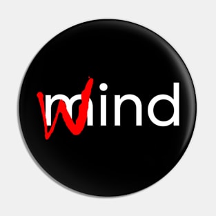 Mind vs wind Pin