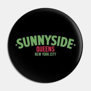 Sunnyside Queens Logo - Artistry Meets Simplicity in Urban Elegance Pin