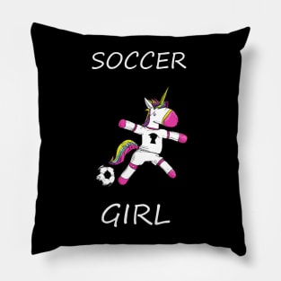 Soccer Girl Pillow