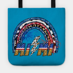 Miami Patriotic 4th of July Design Tote