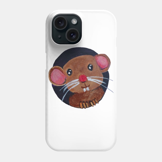 Little mouse Phone Case by PaintingsbyArlette