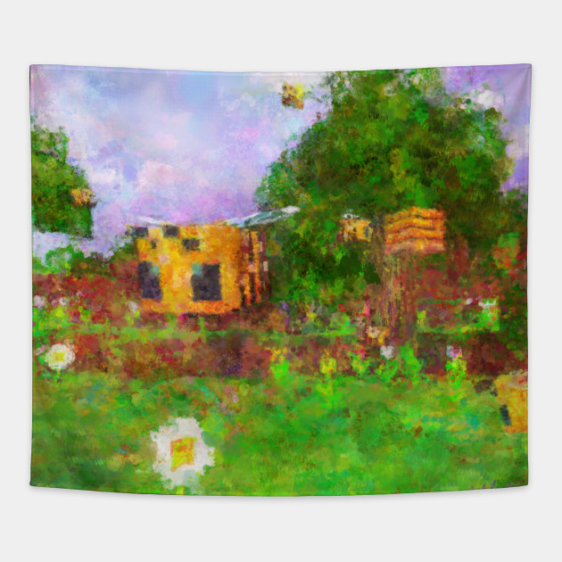 minecraft painting tapestry