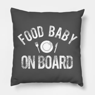 Food Baby on Board Pillow