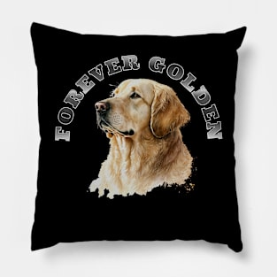 Funny Golden Retriever Pillow