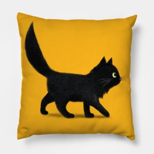 Creeping Cat Pillow