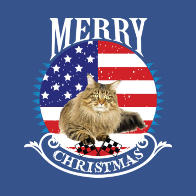 Discover MERRY CHRISTMAS MAINE COON - Maine Coon - T-Shirt