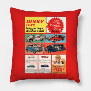 Vintage Die Cast Bring You Tough All Collection Model Pillow