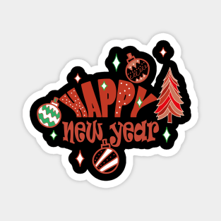 Happy New Year Magnet