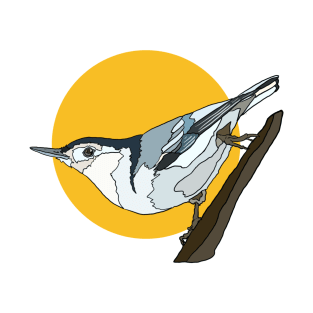 White Breasted Nuthatch T-Shirt